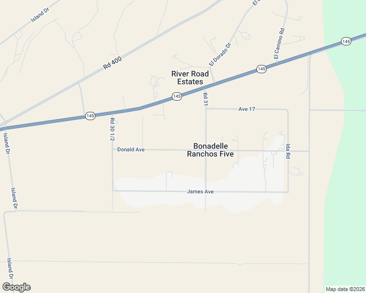 map of restaurants, bars, coffee shops, grocery stores, and more near 30899 Donald Avenue in Madera