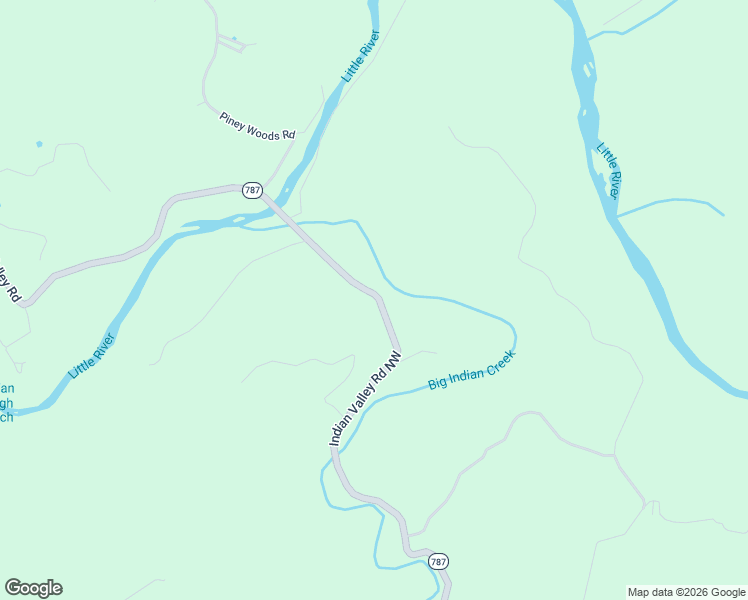 map of restaurants, bars, coffee shops, grocery stores, and more near 260 Indian Valley Road Northwest in Radford