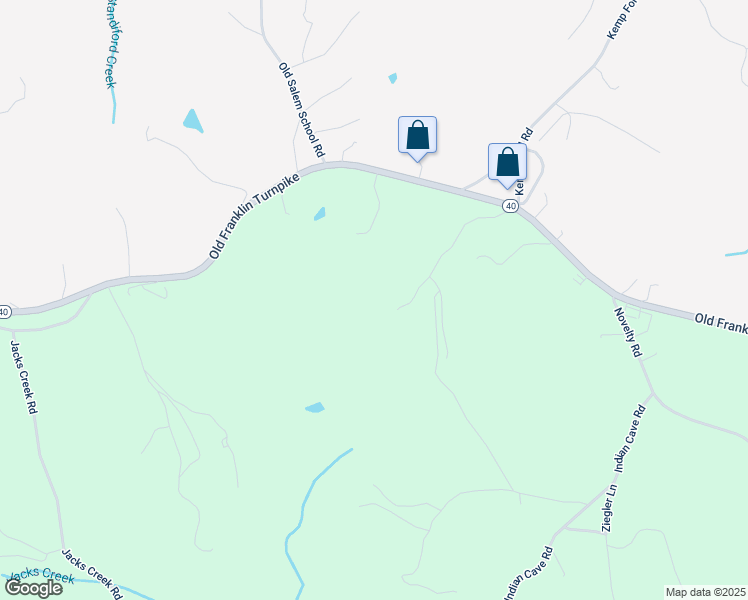 map of restaurants, bars, coffee shops, grocery stores, and more near 300 John William Lane in Union Hall