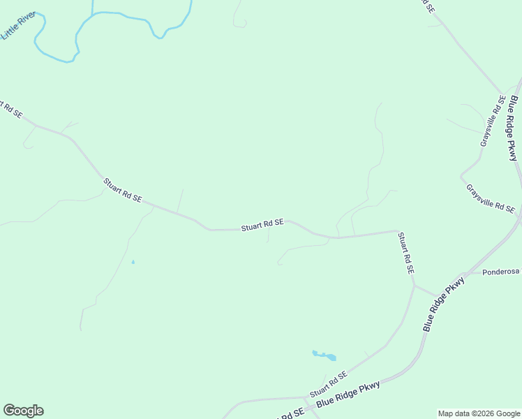 map of restaurants, bars, coffee shops, grocery stores, and more near 702 Stuart Road Southeast in Copper Hill