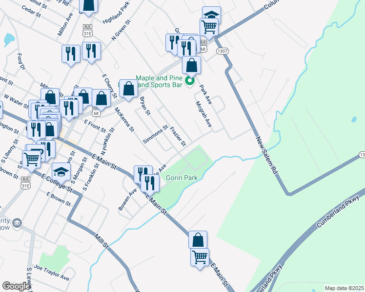 320 Frazier Street, Glasgow KY Walk Score