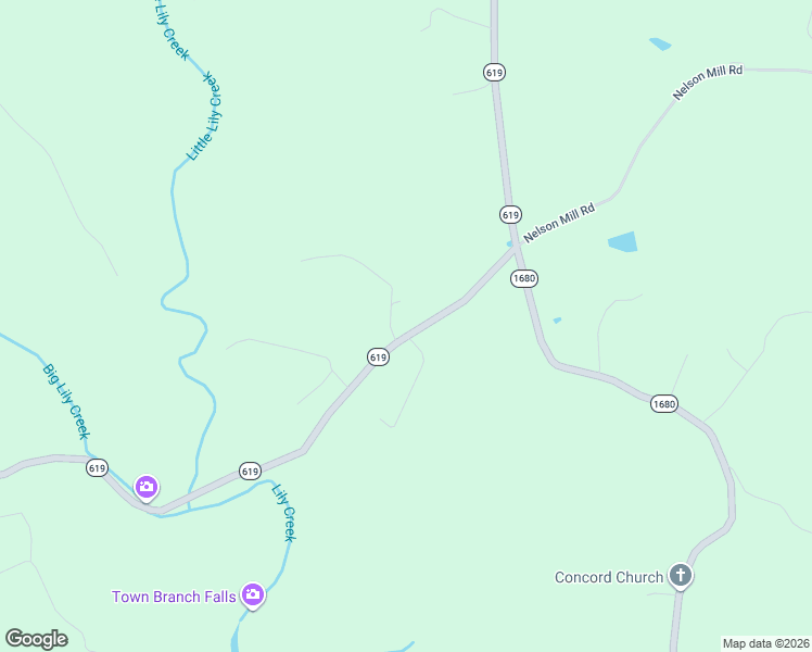map of restaurants, bars, coffee shops, grocery stores, and more near 201-207 Cameron Snow Road in Jamestown
