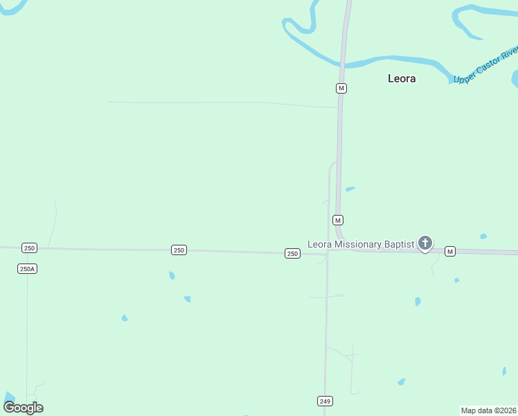 map of restaurants, bars, coffee shops, grocery stores, and more near 26133 County Road 249 in Puxico