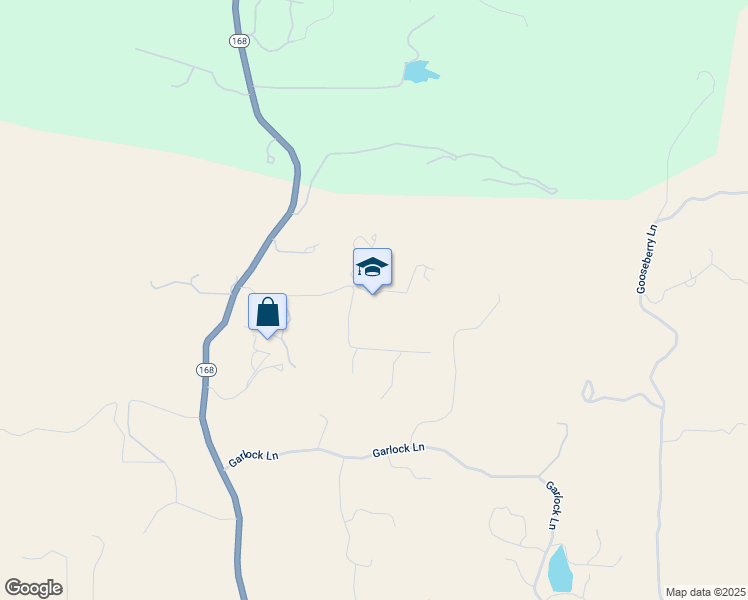 map of restaurants, bars, coffee shops, grocery stores, and more near in Prather