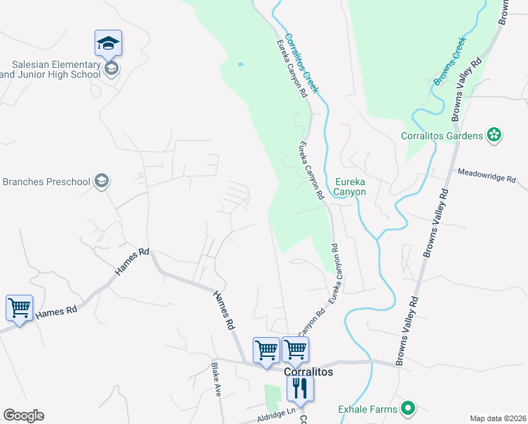 map of restaurants, bars, coffee shops, grocery stores, and more near 69 Pinehill Road in Watsonville