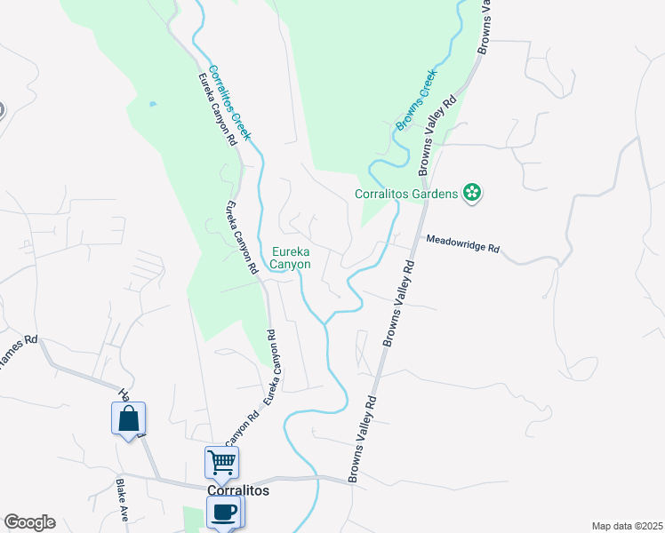 map of restaurants, bars, coffee shops, grocery stores, and more near 45 Vía Del Sol in Watsonville