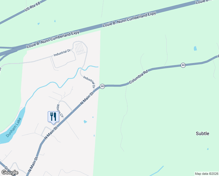 map of restaurants, bars, coffee shops, grocery stores, and more near 1705 Columbia Road in Edmonton