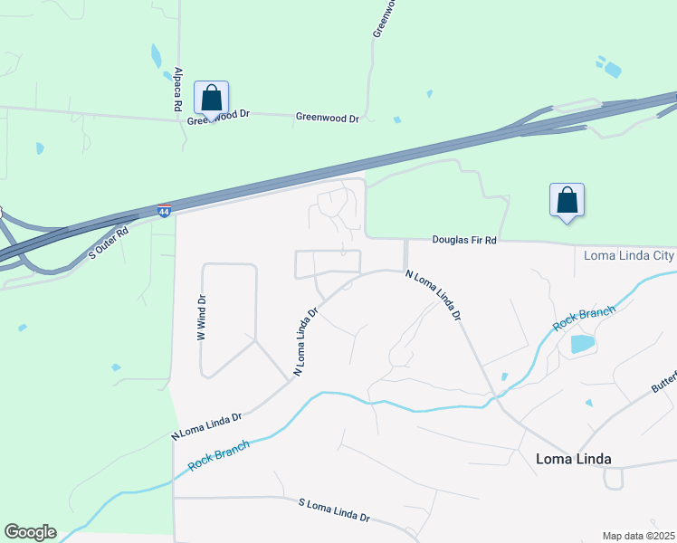 map of restaurants, bars, coffee shops, grocery stores, and more near 5066 Raintree Circle in Loma Linda