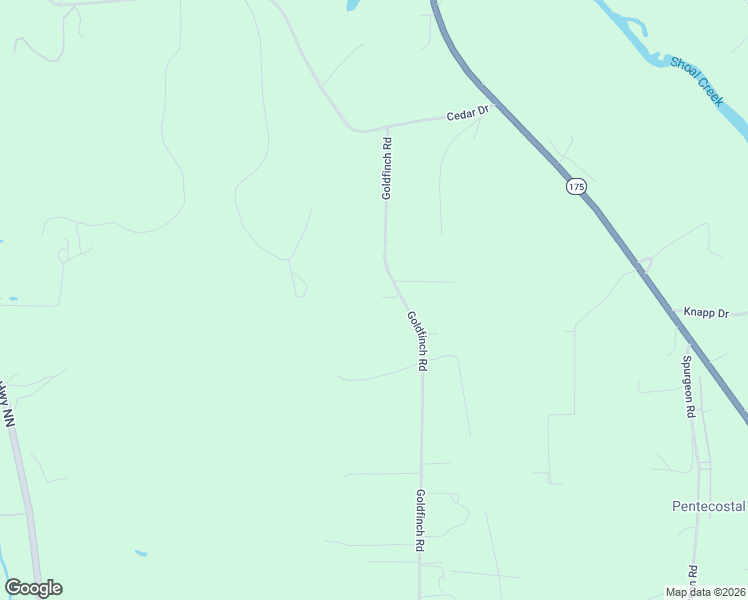 map of restaurants, bars, coffee shops, grocery stores, and more near 8800 Douglas Lane in Joplin