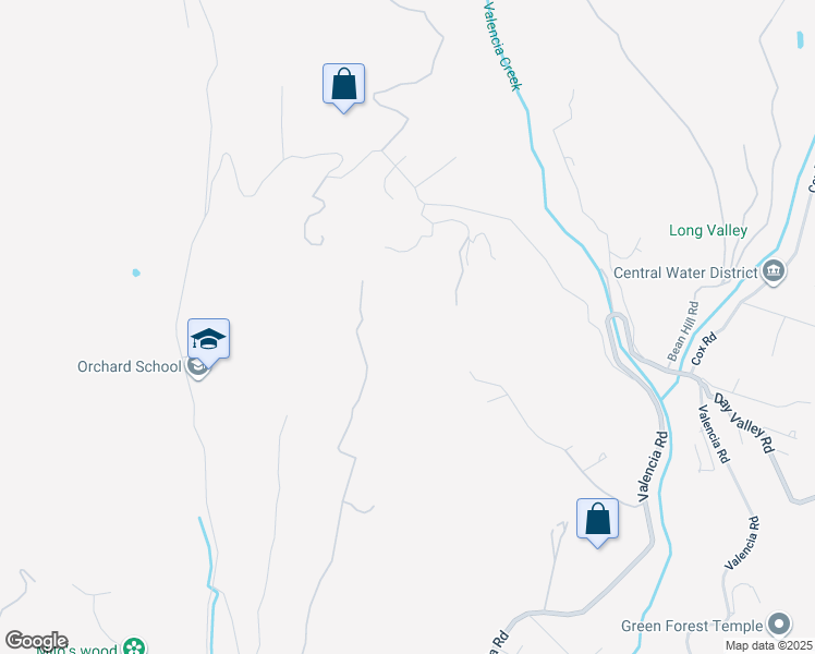 map of restaurants, bars, coffee shops, grocery stores, and more near 290 Dana Lane in Aptos