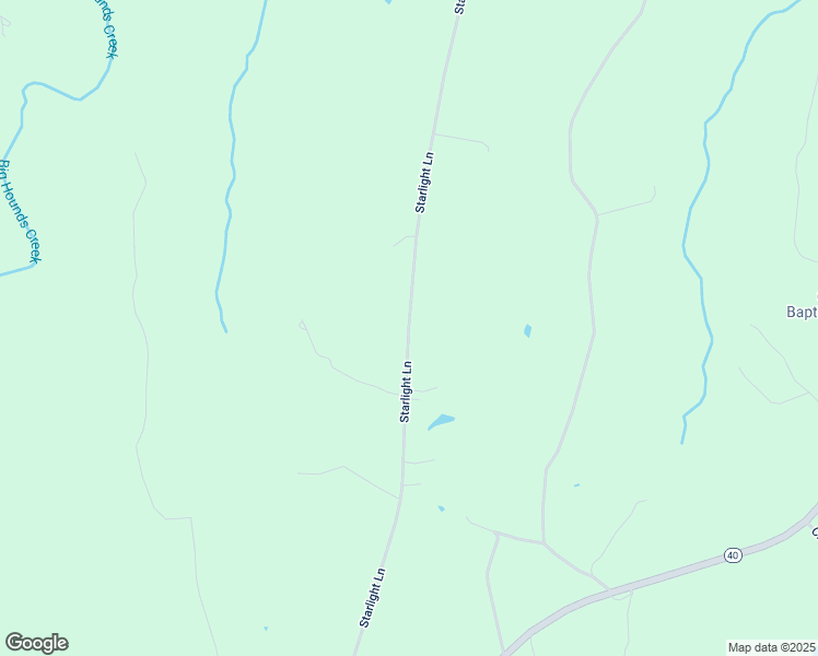 map of restaurants, bars, coffee shops, grocery stores, and more near Starlight Lane in Lunenburg County