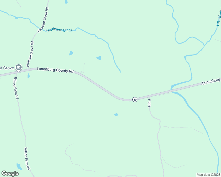 map of restaurants, bars, coffee shops, grocery stores, and more near 6548 Lunenburg County Road in Keysville