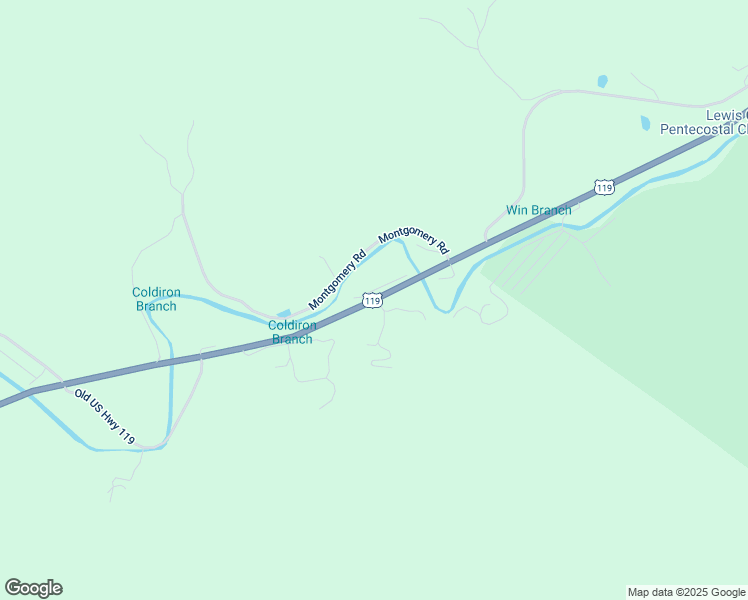 map of restaurants, bars, coffee shops, grocery stores, and more near 16300 U.S. 119 in Cumberland