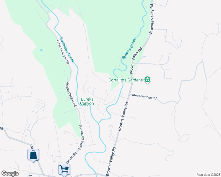 map of restaurants, bars, coffee shops, grocery stores, and more near 74 Vía Del Sol in Watsonville