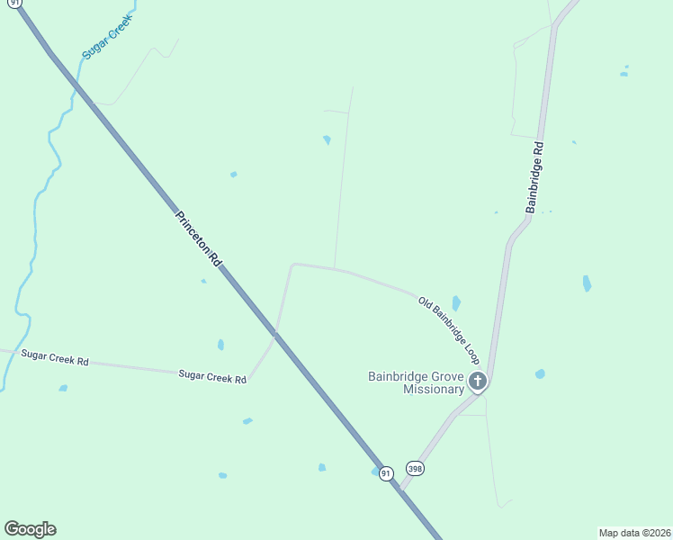 map of restaurants, bars, coffee shops, grocery stores, and more near 14573 Old Bainbridge Loop in Cerulean