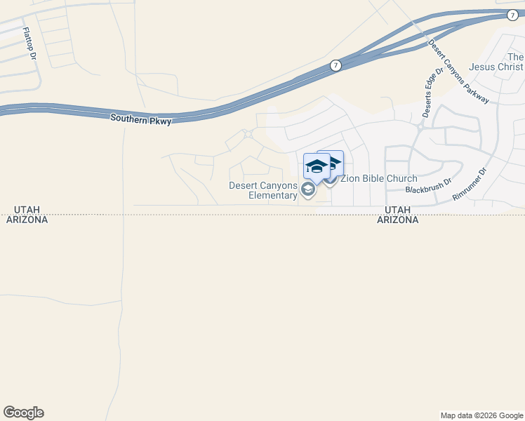 map of restaurants, bars, coffee shops, grocery stores, and more near 2974 Rimrunner Drive in St. George