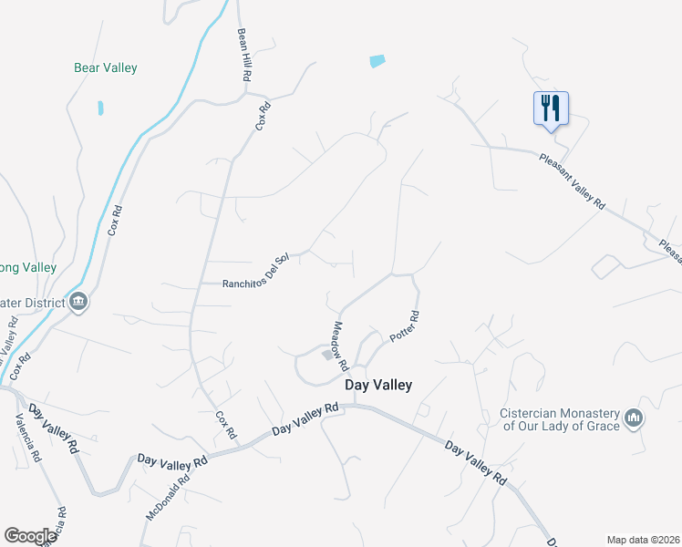 map of restaurants, bars, coffee shops, grocery stores, and more near 500 Calle Del Sol in Aptos