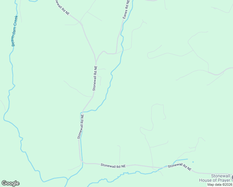 map of restaurants, bars, coffee shops, grocery stores, and more near 1159 Stonewall Road Northeast in Check