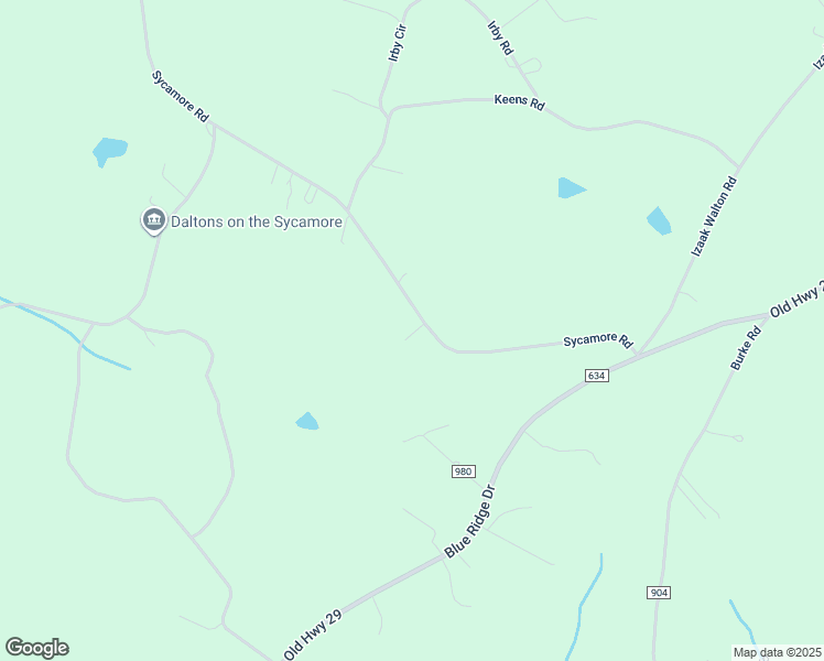 map of restaurants, bars, coffee shops, grocery stores, and more near 2200 Sycamore Road in Gretna