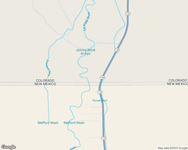 map of restaurants, bars, coffee shops, grocery stores, and more near 51 Highway 140 in Hesperus