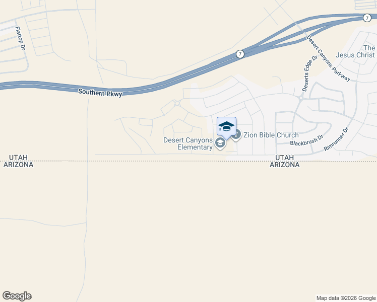 map of restaurants, bars, coffee shops, grocery stores, and more near 2974 Rimrunner Drive in St. George