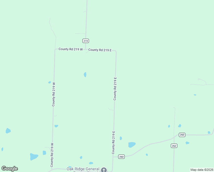 map of restaurants, bars, coffee shops, grocery stores, and more near 26673 County Road 219 East in Bloomfield
