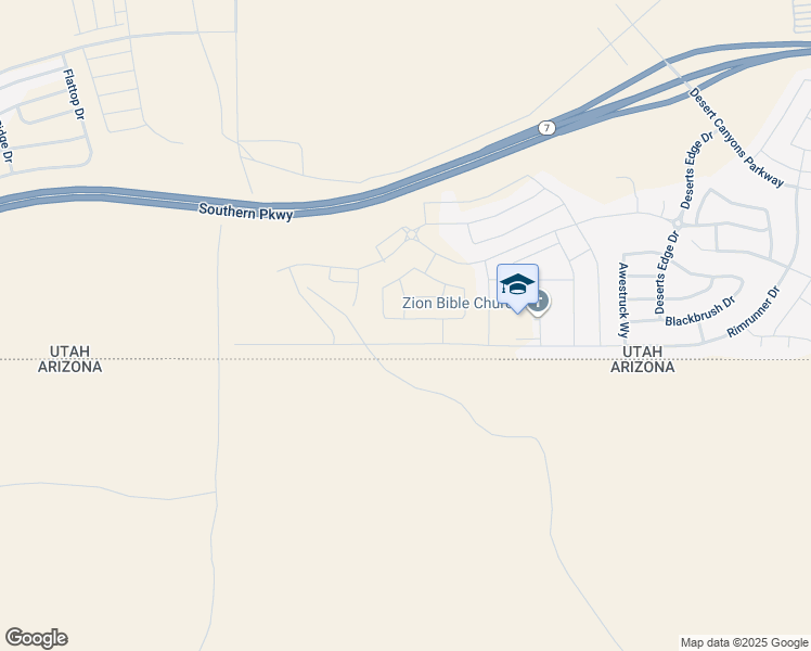 map of restaurants, bars, coffee shops, grocery stores, and more near 2914 East Alderann Street in St. George