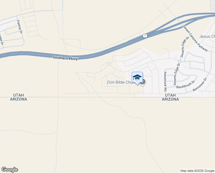 map of restaurants, bars, coffee shops, grocery stores, and more near 2921 East Alderann Street in St. George