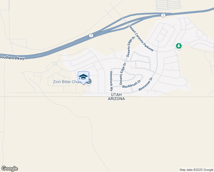 map of restaurants, bars, coffee shops, grocery stores, and more near in St. George