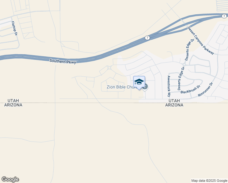 map of restaurants, bars, coffee shops, grocery stores, and more near 2979 East Alderann Street in St. George