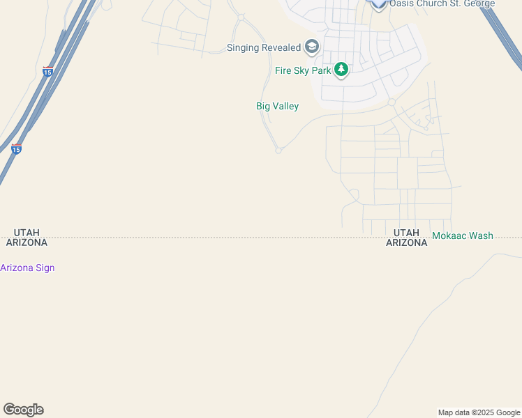 map of restaurants, bars, coffee shops, grocery stores, and more near 1495 South Black Ridge Drive in St. George