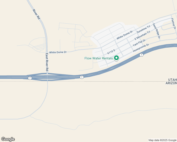 map of restaurants, bars, coffee shops, grocery stores, and more near 1480 Honeycomb Drive in St. George