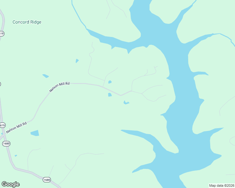 map of restaurants, bars, coffee shops, grocery stores, and more near Nelson Mill Road in Jamestown