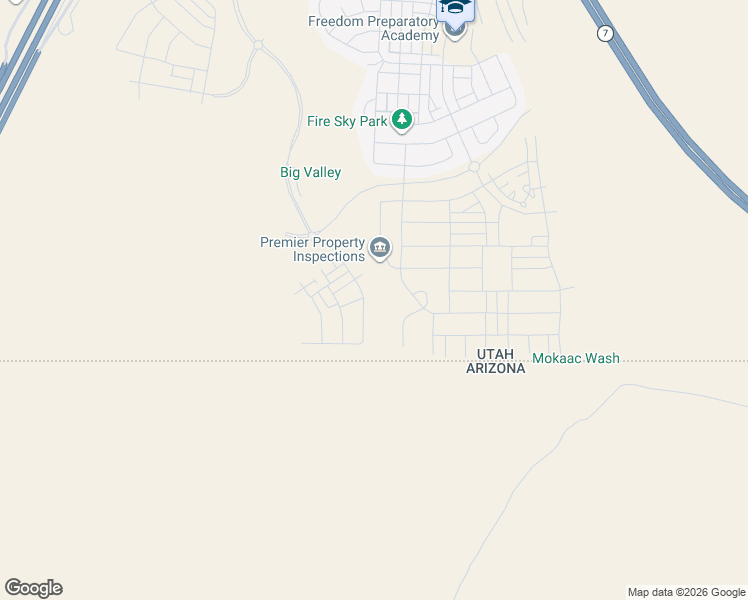 map of restaurants, bars, coffee shops, grocery stores, and more near Unnamed Road in Littlefield