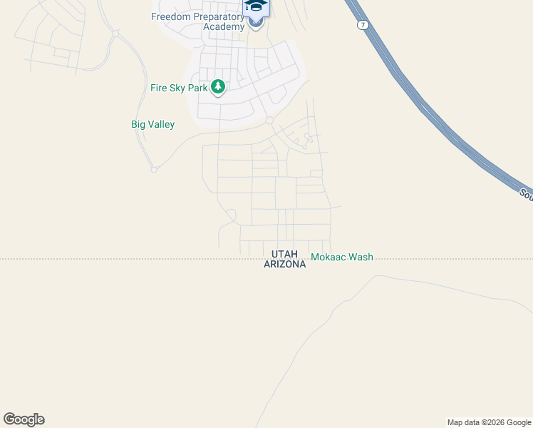 map of restaurants, bars, coffee shops, grocery stores, and more near 645 Green Mountain Drive in St. George