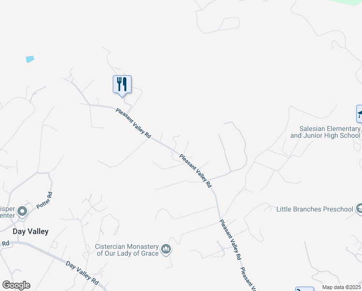 map of restaurants, bars, coffee shops, grocery stores, and more near 2170 Pleasant Valley Road in Aptos