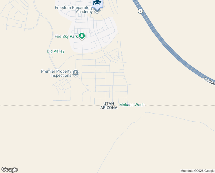 map of restaurants, bars, coffee shops, grocery stores, and more near Unnamed Road in Littlefield