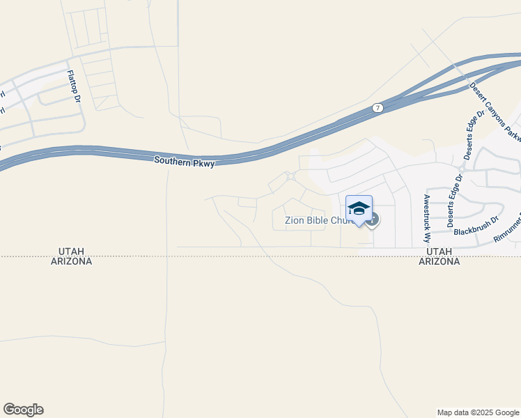 map of restaurants, bars, coffee shops, grocery stores, and more near 6203 Tracer Court in St. George