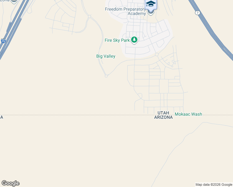 map of restaurants, bars, coffee shops, grocery stores, and more near 1431 Garnet Ridge Drive in St. George
