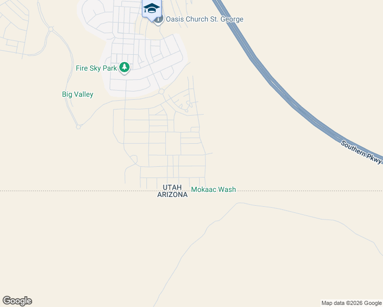 map of restaurants, bars, coffee shops, grocery stores, and more near 491 Emerald Point Drive in St. George