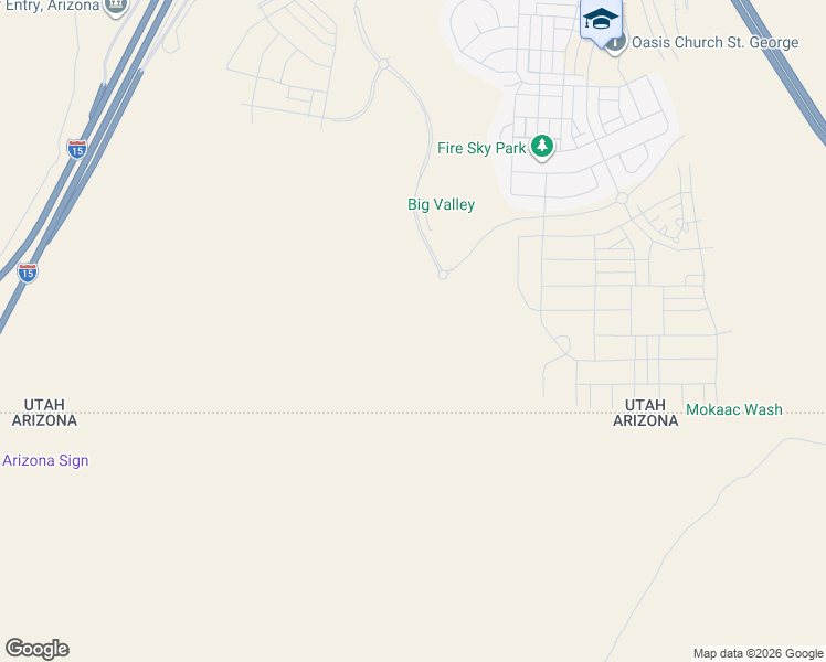 map of restaurants, bars, coffee shops, grocery stores, and more near East Veterans Memorial Highway in St. George