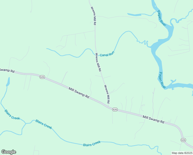 map of restaurants, bars, coffee shops, grocery stores, and more near 10124 Wrenns Mill Road in Smithfield