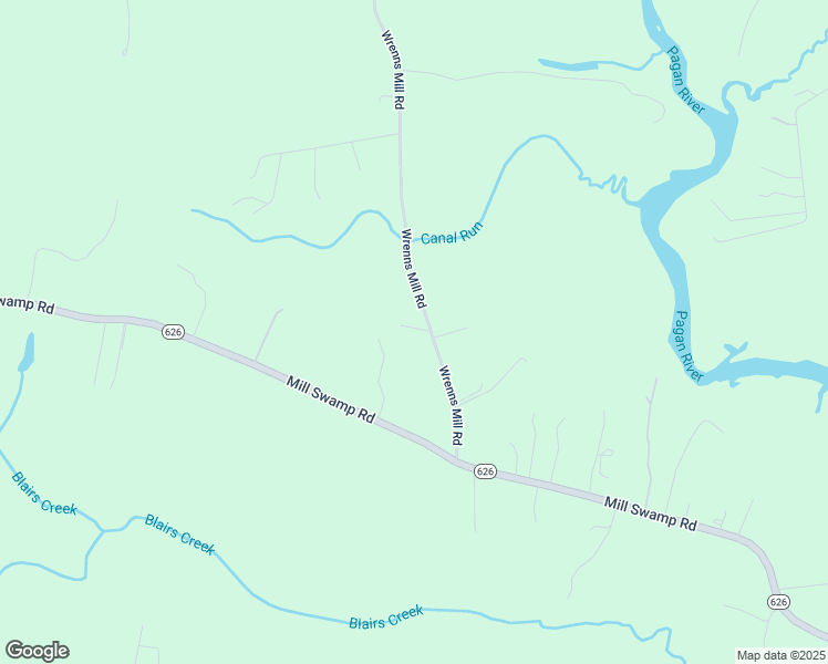 map of restaurants, bars, coffee shops, grocery stores, and more near 10124 Wrenns Mill Road in Smithfield