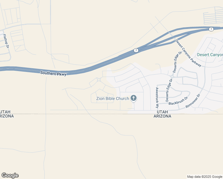 map of restaurants, bars, coffee shops, grocery stores, and more near 3006 East Broken Mesa Drive in St. George