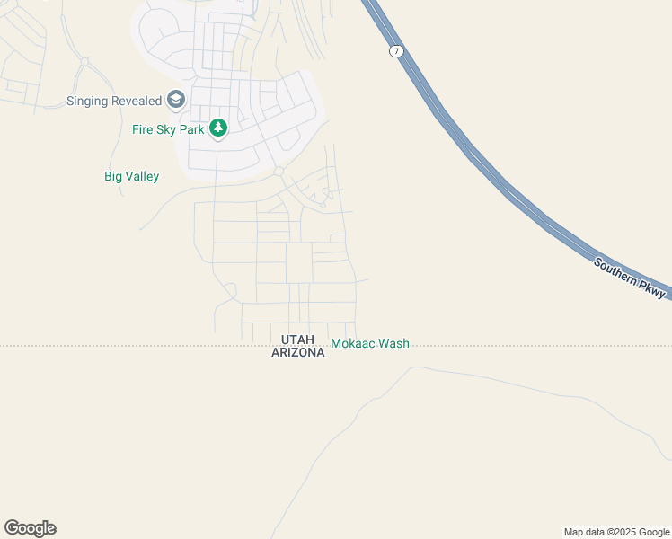 map of restaurants, bars, coffee shops, grocery stores, and more near 493 Avery Drive in St. George