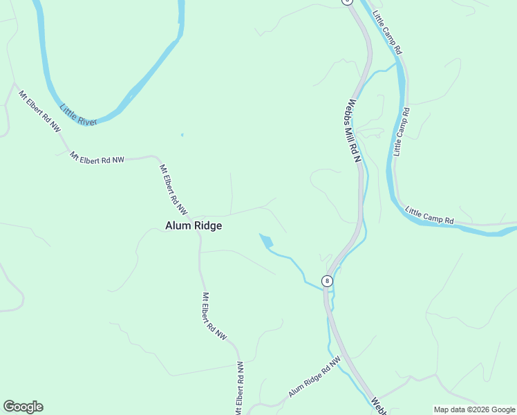 map of restaurants, bars, coffee shops, grocery stores, and more near 200 Turman Drive Northwest in Riner