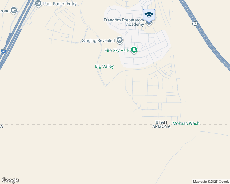 map of restaurants, bars, coffee shops, grocery stores, and more near 1414 Garnet Ridge Circle in St. George