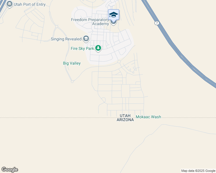 map of restaurants, bars, coffee shops, grocery stores, and more near 705 Emerald Point Drive in St. George