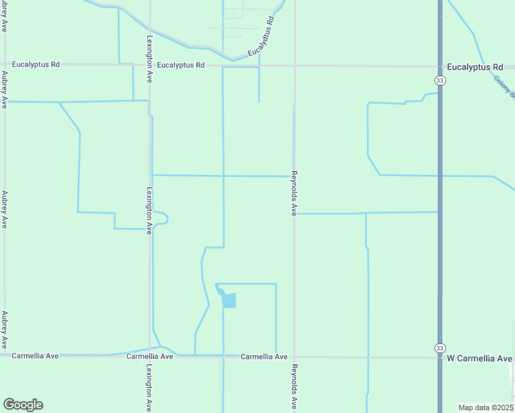 map of restaurants, bars, coffee shops, grocery stores, and more near 19593 Reynolds Ave in Dos Palos