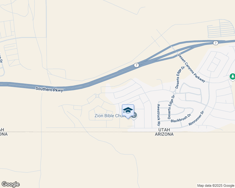 map of restaurants, bars, coffee shops, grocery stores, and more near 3040 East Lavatera Drive in St. George